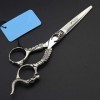 Ciseaux de coiffure professionnels, ciseaux de coupe de cheveux pour salon de coiffure - Longueur totale de 15,2 cm avec vis 