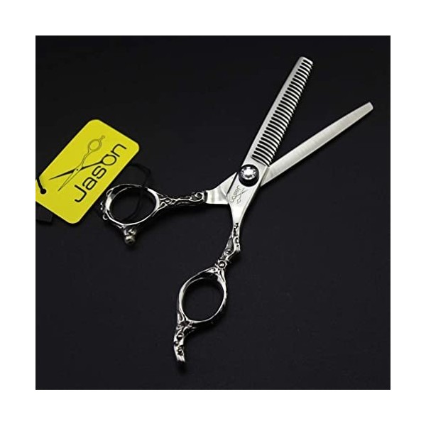 Kit de ciseaux de coiffure Ciseaux amincissants Ensemble de ciseaux de coupe de cheveux professionnels Outils de coiffure pou