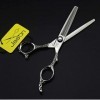 Kit de ciseaux de coiffure Ciseaux amincissants Ensemble de ciseaux de coupe de cheveux professionnels Outils de coiffure pou