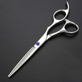 GaoF Ensemble de Coupe de Cheveux Professionnel de barbier de 6", Ciseaux de Coiffure à poignée Classique en Diamant Bleu, ré