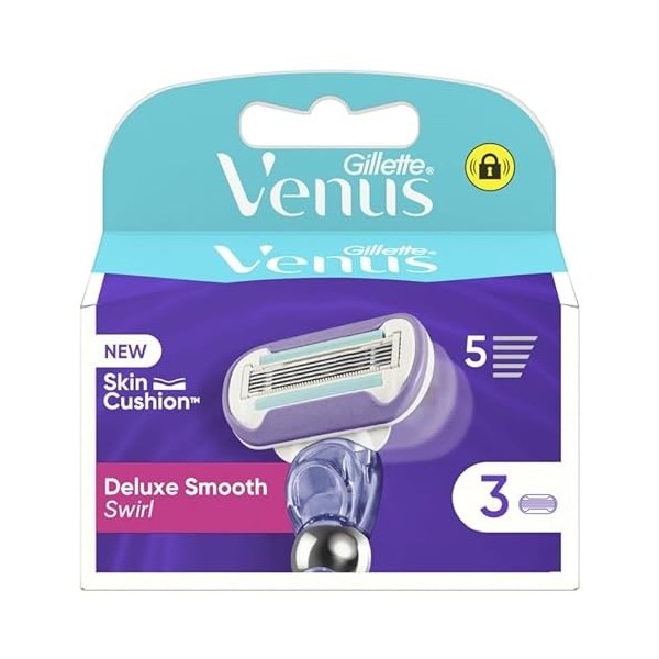 SWIRL - Venus Swirl Deluxe Smooth Recharges De 3 Lames - Lot De 2 - Vendu Par Lot