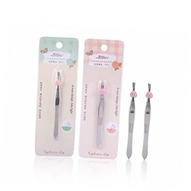 Pince à épiler pour extensions de cils, pince à épiler pour sourcils, outil pour sourcils, pince à épiler A011, pince à épile...