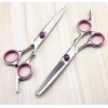 Ciseaux à cheveux Ciseaux de coiffure 440c Ensemble de ciseaux à cheveux coupés de 6 pouces Ciseaux amincissants Coupe Ciseau