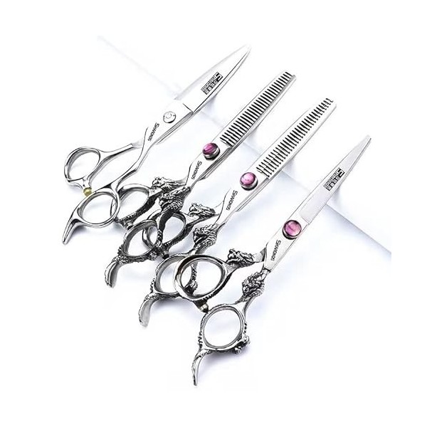 6/7 / 8/9 pouces coupe de cheveux professionnel Slim ciseaux set japonais ciseaux de coiffeur hommes ou femmes ciseaux de coi