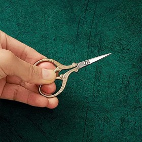 Pack de ciseaux artisanaux de style vintage antique, coupe-bordure, broderie, point de croix, outil de couture – Petits cisea