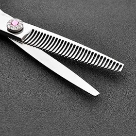 Ciseaux de coiffure, ciseaux de coiffure, ciseaux de coiffeur professionnels de 6 pouces, ciseaux amincissants pour salon de 