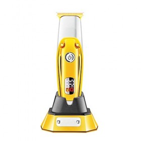 Tondeuse à cheveux électrique 100-240V USB charge rapide réduction du bruit professionnelle moteur sûr et puissant affichage 