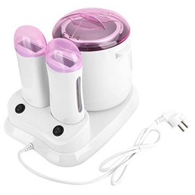 Machine de chauffage de cire, ABS 3 en 1 180W Interrupteur de commande séparé amovible Chauffe-cire Amovible Économie de trav