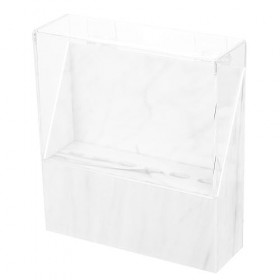 Beaupretty 4 Pièces Support De Rangement Pour Pinces À Épiler Étagère En Marbre Plateaux En Acrylique Pour Affichage Pince À 