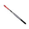 VANGLI Tweezers Tweezers Portable rubber tips Tweezers Non wedding flat tips Tweezers Jewelry tools Color : Red 