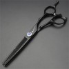 KOAIEZ Ensemble De Ciseaux De Coiffure De Coiffeur en Acier Inoxydable De 6,0 Pouces 440C, Outils De Cisaillement De Coiffeur