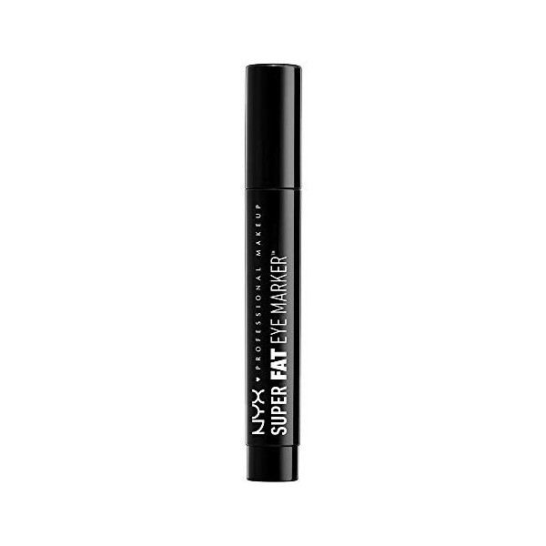 NYX Professional Makeup Eyeliner -Super Fat Eye Marker Eyeliner - Carbon Black