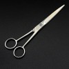 Ciseaux de coiffure pour barbier, ciseaux de coupe, ciseaux professionnels pour cheveux humains couleur : 12,7 cm 6 pouces