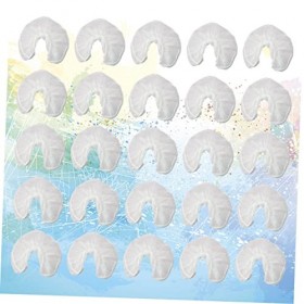minkissy 100 Pièces Housses De Traversin Housse De Berceau De Massage Housse De Repose-Tête De Spa Housse DAppui-Tête Douce 