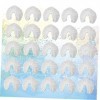 minkissy 100 Pièces Housses De Traversin Housse De Berceau De Massage Housse De Repose-Tête De Spa Housse DAppui-Tête Douce 