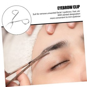 3 pièces kit de maquillage dissolvant de cils costumes pour hommes kit de cosmétologie costumes pour hommes pince à sourcils ...