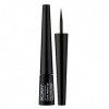 Korff Eyeliner Vinyle Waterproof, Effet extra noir et brillant, trait fin, anti-ébavurage et long Lasting, noir, 2,5 ml