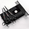 Ensemble de ciseaux de coiffure professionnels, ciseaux de coupe 7 "+ ciseaux amincissants ciseaux de coiffeur + kits + peign