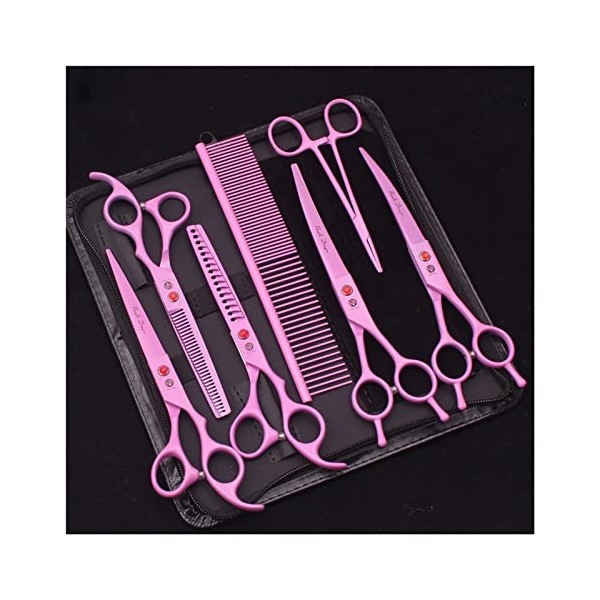 CADENABEAR Ciseaux de Coiffure Kit de caissons de Ciseaux de beauté kit de Coiffure à Cheveux Cisaillement pour la Coupe des 