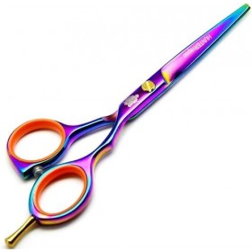 Ciseaux de coiffure, ensemble combiné de ciseaux de barbier, kit de ciseaux à cheveux, coupe nette et précise pour salon de c