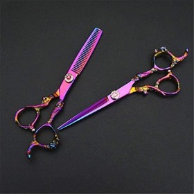 Ciseaux de barbier, ensemble de ciseaux à cheveux, ciseaux de coiffure tranchants de qualité supérieure, ciseaux de coupe de 