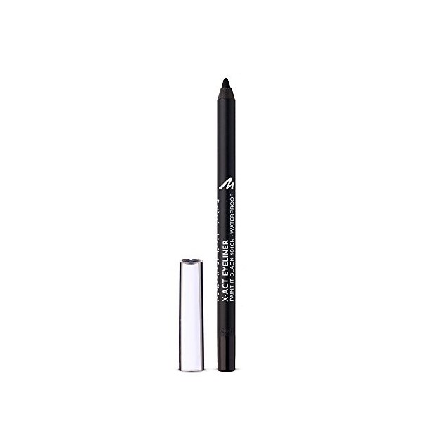 Manhattan X-Act Eyeliner Pen - Violet Eyeliner Crayon pour le trait de paupière parfait - Waterproof - Couleur Purplelicious 