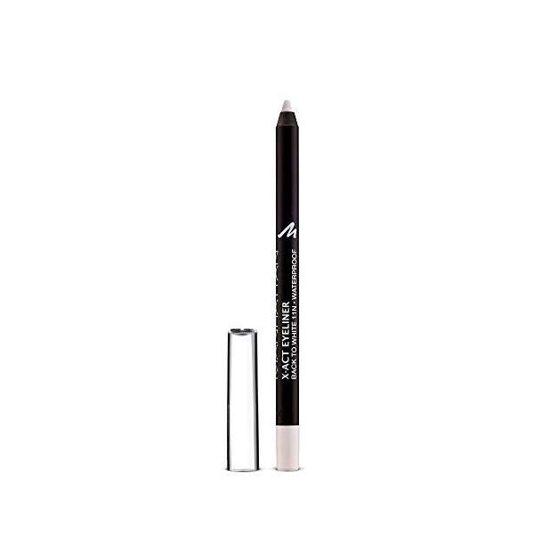 Manhattan X-Act Eyeliner Pen - Violet Eyeliner Crayon pour le trait de paupière parfait - Waterproof - Couleur Purplelicious 