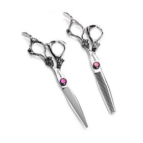 Salon De Coiffure Ciseaux De Coiffure Set, 6 Pouces Coupe De Cheveux Kits Ciseaux pour Les Professionnels Haircut des Hommes 