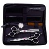 Salon De Coiffure Ciseaux De Coiffure Set, 6 Pouces Coupe De Cheveux Kits Ciseaux pour Les Professionnels Haircut des Hommes 