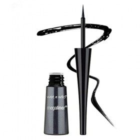 wet n wild - MEGALINER LIQUID EYELINER - Pointe fine facilitant lapplication - Teinte Black - 100% Cruelty Free – Produit Ve ...
