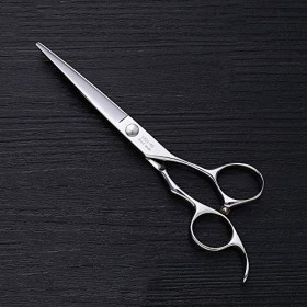Outils de coupe des cheveux Tondeuse à cheveux en acier inoxydable, cisailles à main, 6 po pour femme Color : Silver 