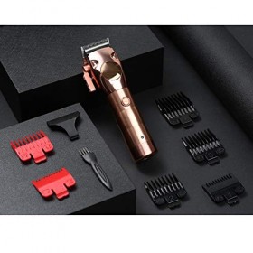 FSCLJ Tondeuses à Cheveux 100-240V Kit de Coupe de Cheveux pour Hommes Kits de tondeuses de toilettage Rechargeables USB Set 