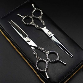 Professionnel Ciseaux de coiffeur Ciseaux de coiffure Set 6,0 pouces salon de coiffure Ciseaux de coiffure Ciseaux, outil de 