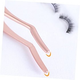 2 pièces pince à épiler pour extensions de cils pince à épiler professionnelle pince à épiler pointue pince à cils pince à fa...