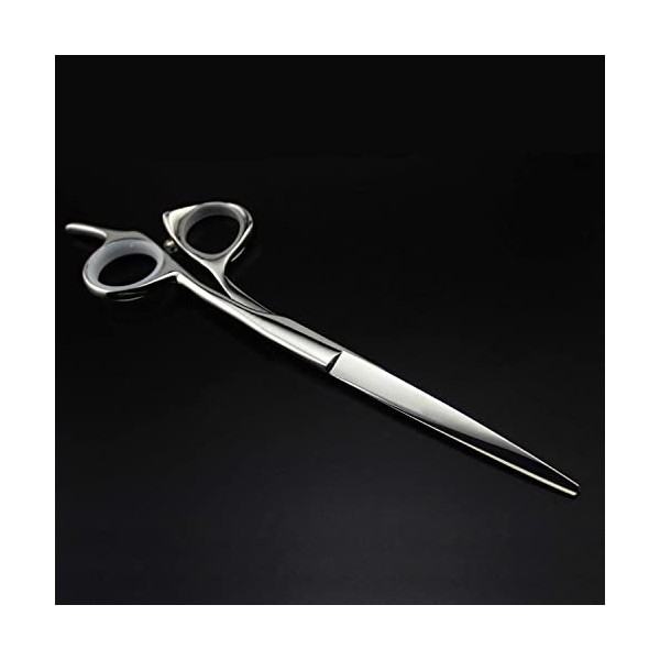 Ciseaux à cheveux Ciseaux de coiffure 7 pouces Ciseaux à cheveux pour gauchers Ciseaux de barbier en 440c, C, 7 pouces