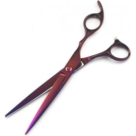 Ciseaux à cheveux ciseaux de coiffure ensemble de ciseaux à cheveux, ciseaux de coupe de cheveux à lame ciseaux de barbier co