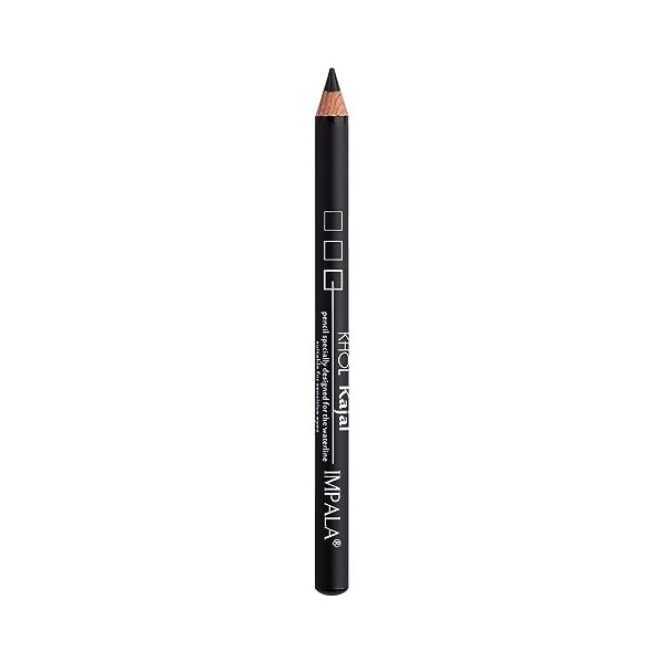 Impala Crayon yeux Khol Waterproof | Couleur 81 Noir Intense | Eyeliner | Waterproof et Longue Durée | Formule Lisse et Créme