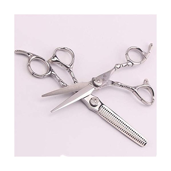 Ciseaux de coiffure professionnels, Ciseaux de coiffure, Ciseaux de coiffeur, Kit doutils de coupe de cheveux en acier inoxy