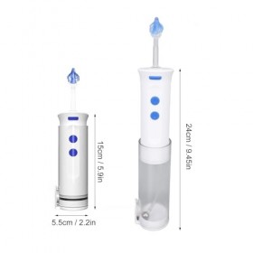 Lave-oreille électrique Portable, Machine De Nettoyage Doreille électrique Réglable De 200 Ml