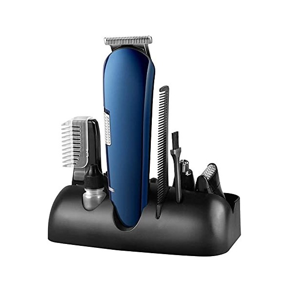 Tondeuse à cheveux pour hommes, tondeuse à cheveux électrique rechargeable par USB, rasage de la tête à lhuile, rasage 5 en 