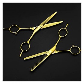 Ciseaux de coupe de cheveux Ciseaux à deux queues de 5,5 pouces Ciseaux de coiffure Coupe de cheveux Ciseaux de coupe de chev