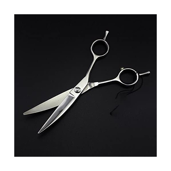 Ciseaux à cheveux ciseaux incurvés en saule ciseaux de barbier vis à roulement couleur: coupe ajouter un sac coupe uniquem