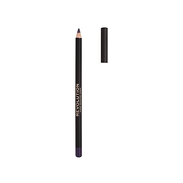 Makeup Revolution, Kohl Eyeliner, Eyeliner, Black, 1.3g