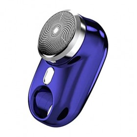 Rasoir électrique pour hommes, mini rasoir électrique portable pour hommes, sec humide, mini rasoir de voyage rechargeable él