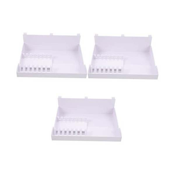 minkissy 4 Pièces Prise De Peigne à Ciseaux Support De Ciseaux En Plastique Porte-ciseaux à Cheveux Porte-outils De Coiffure 