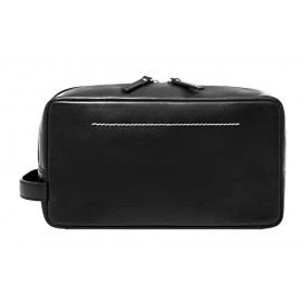 Fossil Camden, Bi-Fold Wallet Mens, Black, 24.8 9.5 W x 13.3 cm H