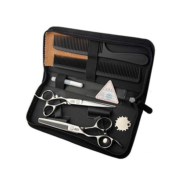 Chaomeiart Ciseaux À La Main Gauche Coiffure Professionnel Amincissement Coiffeur Set Scissor 6,0 Pouces Coupe De Cheveux Hom