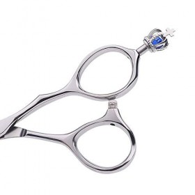 Ciseaux de coupe de cheveux, cisailles à cheveux professionnelles6.&nbsp;Ensemble de ciseaux plats + dents professionnels de 0 pou