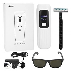 Machine à épiler les Cheveux, Rajeunissement de la Peau Ménage Hommes Femmes Appareil à épiler les Cheveux US 