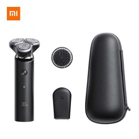 Xiaomi Mijia S500C Flex Rasoir électrique 3 têtes de rasoir à sec et humide Lavable Double lame Turbo+ Mode de nettoyage conf